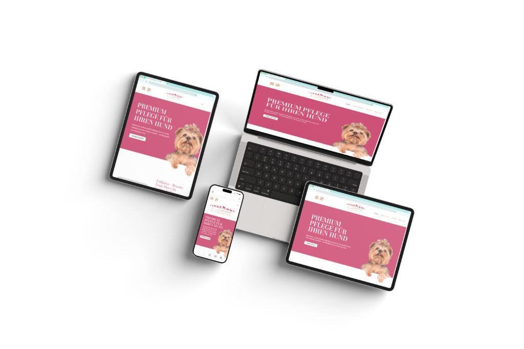 Mockup für responsives Webdesign